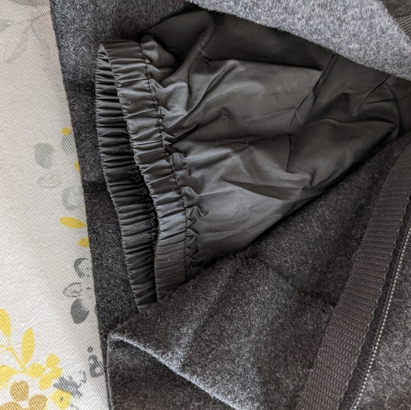 PRADA | charcoal grey wool lined trousers with pockets and ankle zipper detail - Picture 2 of 16